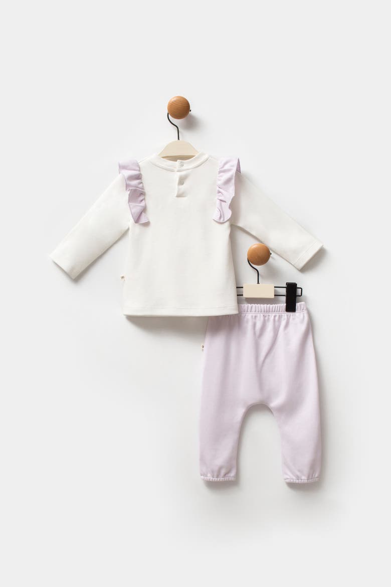 Butterfly Outfit Set, Alternate, color, Purple