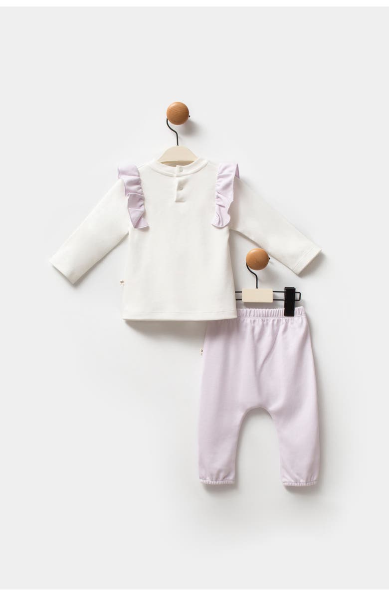 moi noi Butterfly Outfit Set, Alternate, color, Purple