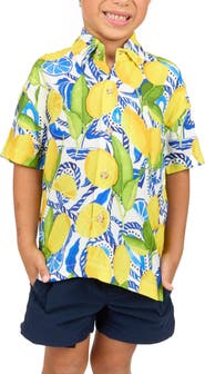Kenny Flowers The Lemonade Stand - Boys Hawaiian Shirt