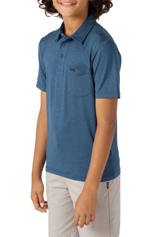 O'neill Kids' Trvlr Performance Polo In Blue