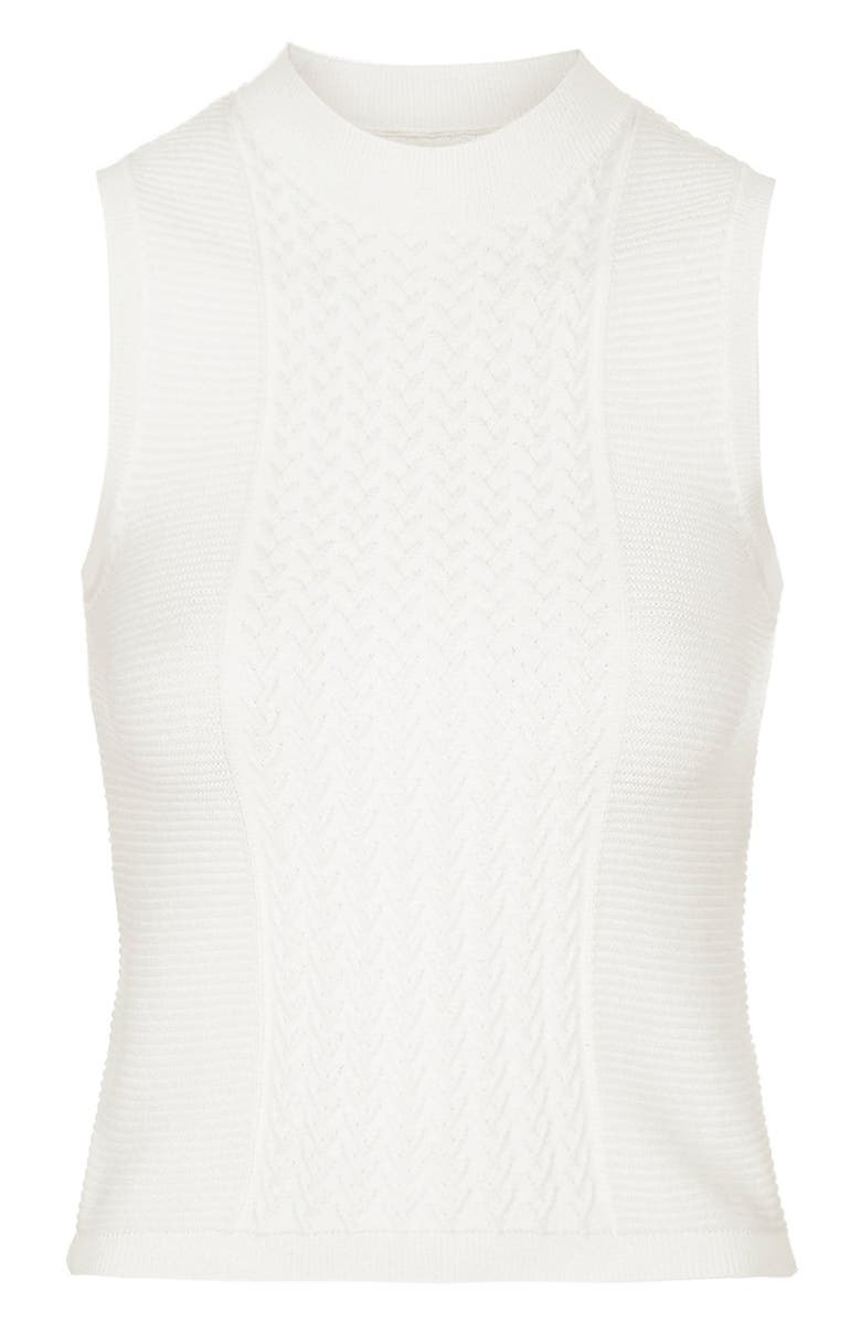 Topshop Herringbone Stitch Tank, Alternate, color,