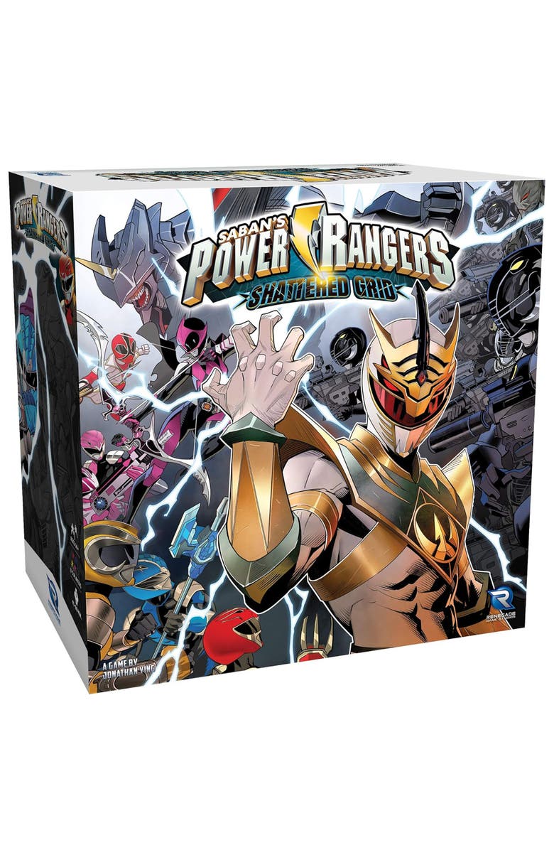Renegade Game Studios Power Rangers Heroes of The Grid Shattered Grid Expansion, Main, color,