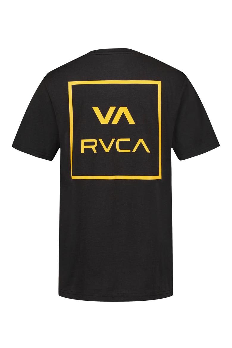 Kids' VA All the Way Graphic T-Shirt, Alternate, color, RVCA BLACK
