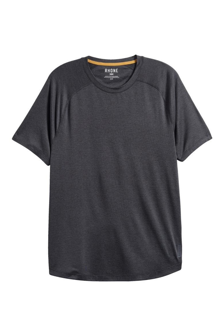 Atmosphere Performance T-Shirt, Alternate, color, TRUE BLACK HEATHER
