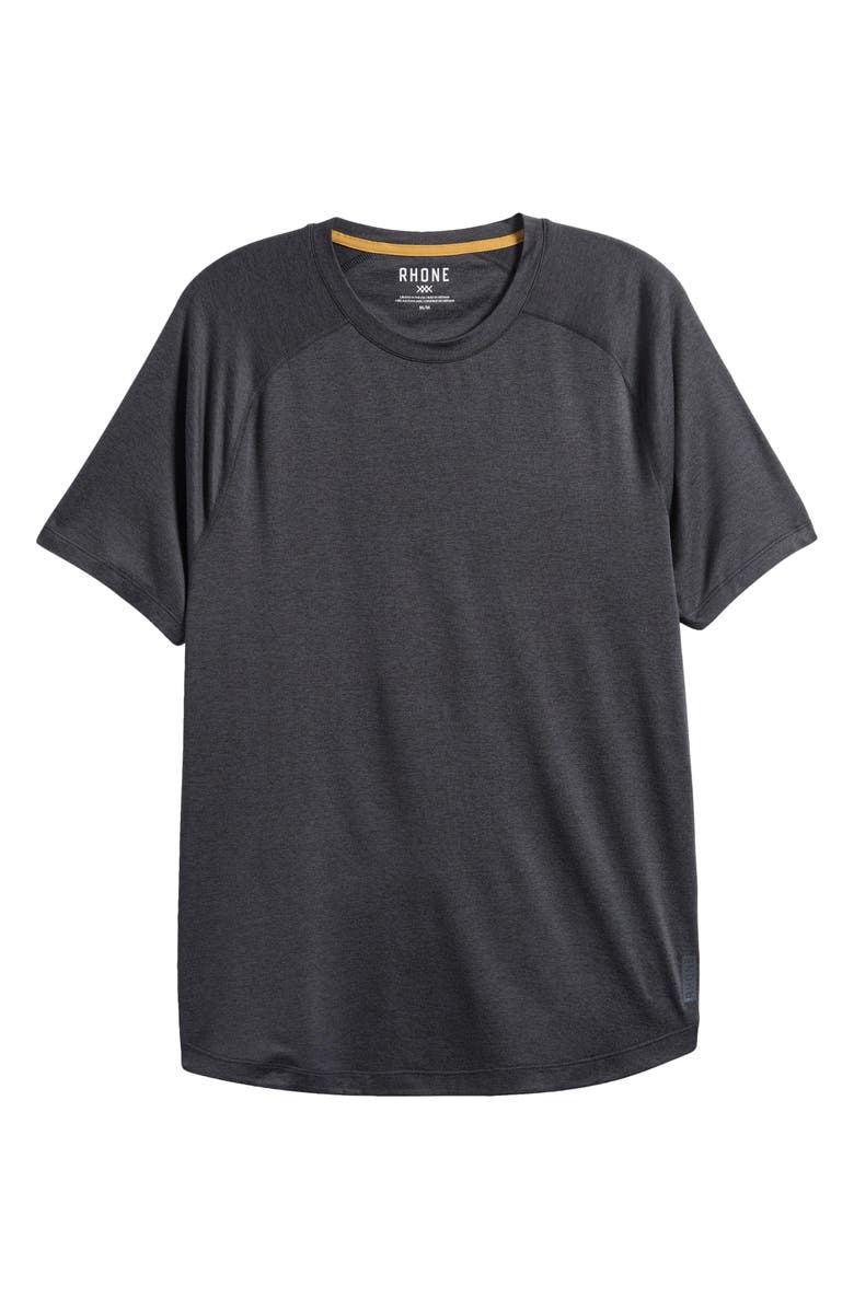 Rhone Atmosphere Performance T-Shirt, Alternate, color, True Black Heather