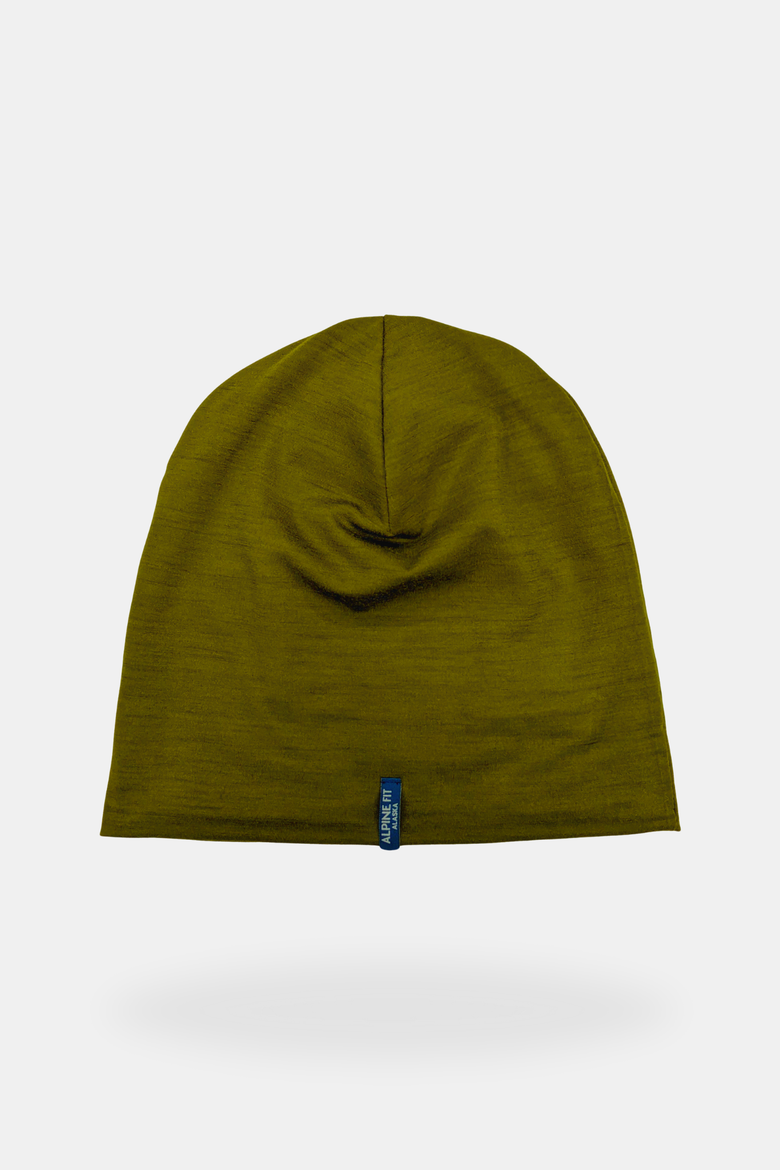 Nordic Anywhere Merino Wool Hat, Main, color, Kelp Green