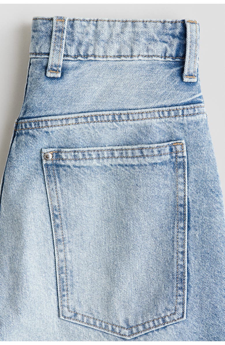 H&M Super Baggy Jeans, Alternate, color, Light Denim Blue