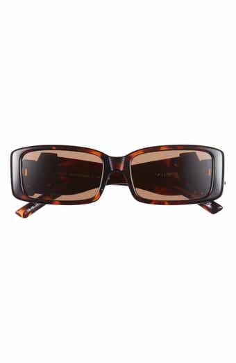 Le Specs Cruel Intentions 56mm Rectangular Sunglasses