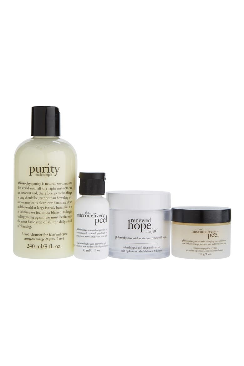 'cleanse, refine, renew' kit (Limited Edition), Main, color, NO COLOR