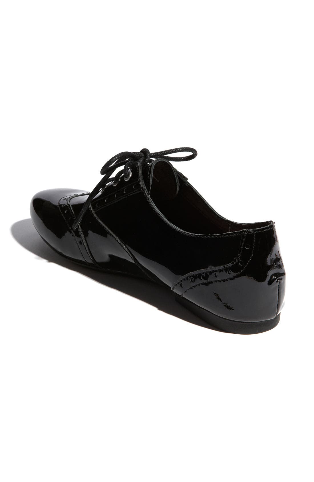 'Ibis' Oxford, Alternate, color, BLACK PATENT