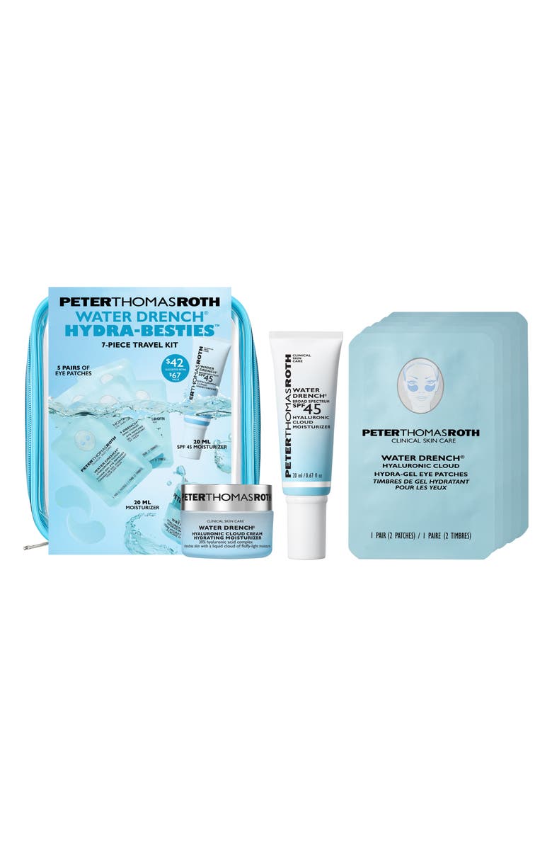 Peter Thomas Roth Hydra-Besties Water Drench<sup>®</sup> Minis Travel Set $67 Value, Main, color, 