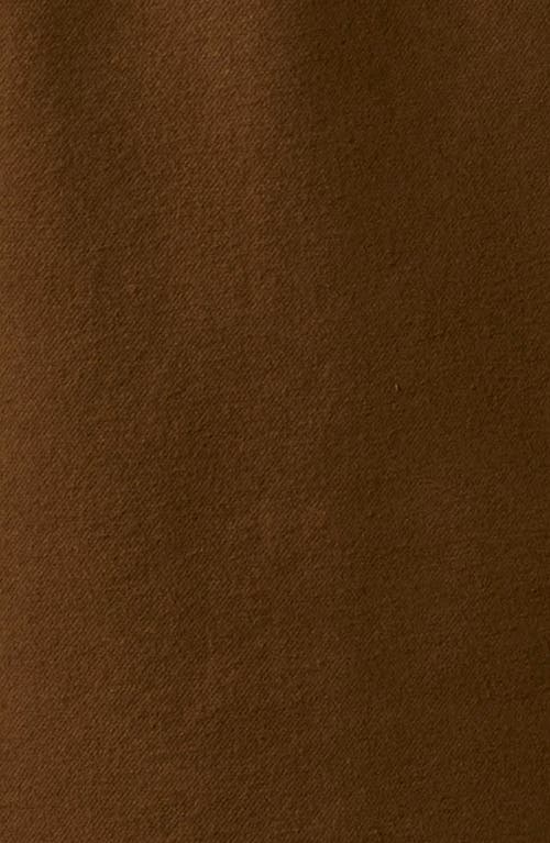 The Normal Brand Heavyweight Cotton Flannel Button-up Overshirt In Gold