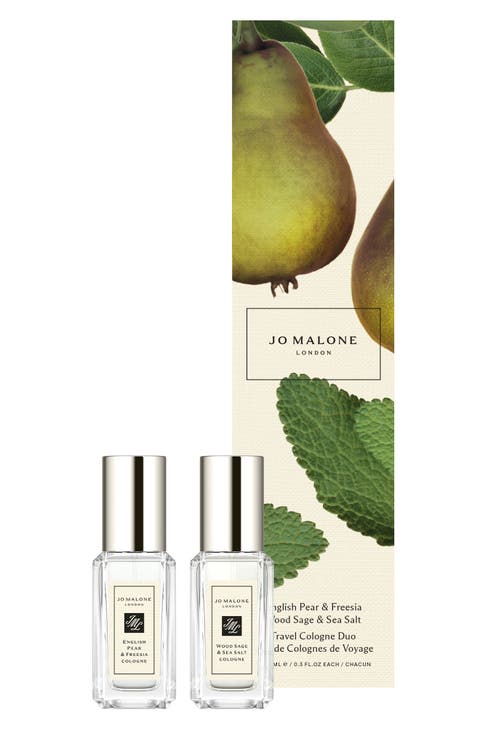 English Pear & Freesia Cologne & Wood Sage & Sea Salt Cologne Set