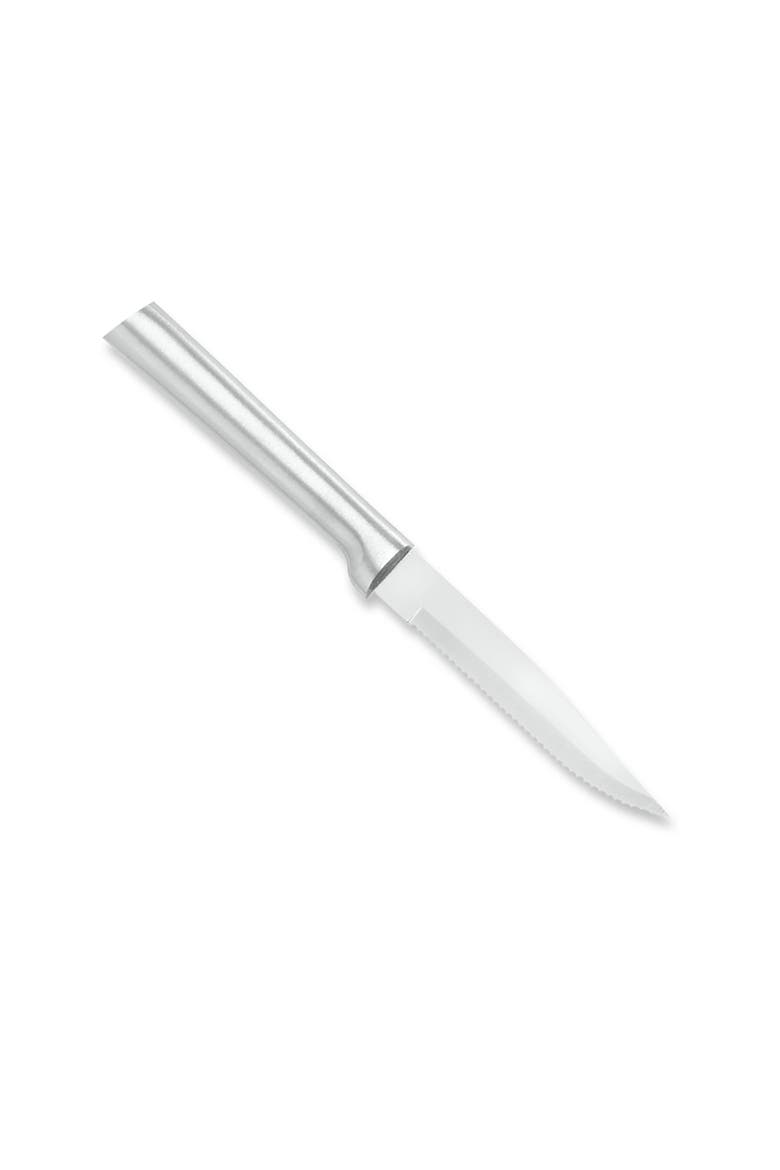 Cutlery 3.875-inch Serrated Steak Knife, Main, color, Silver