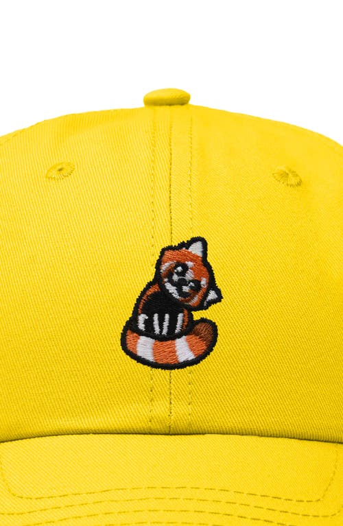 DALIX DALIX RED PANDA EMBROIDERED DAD HAT