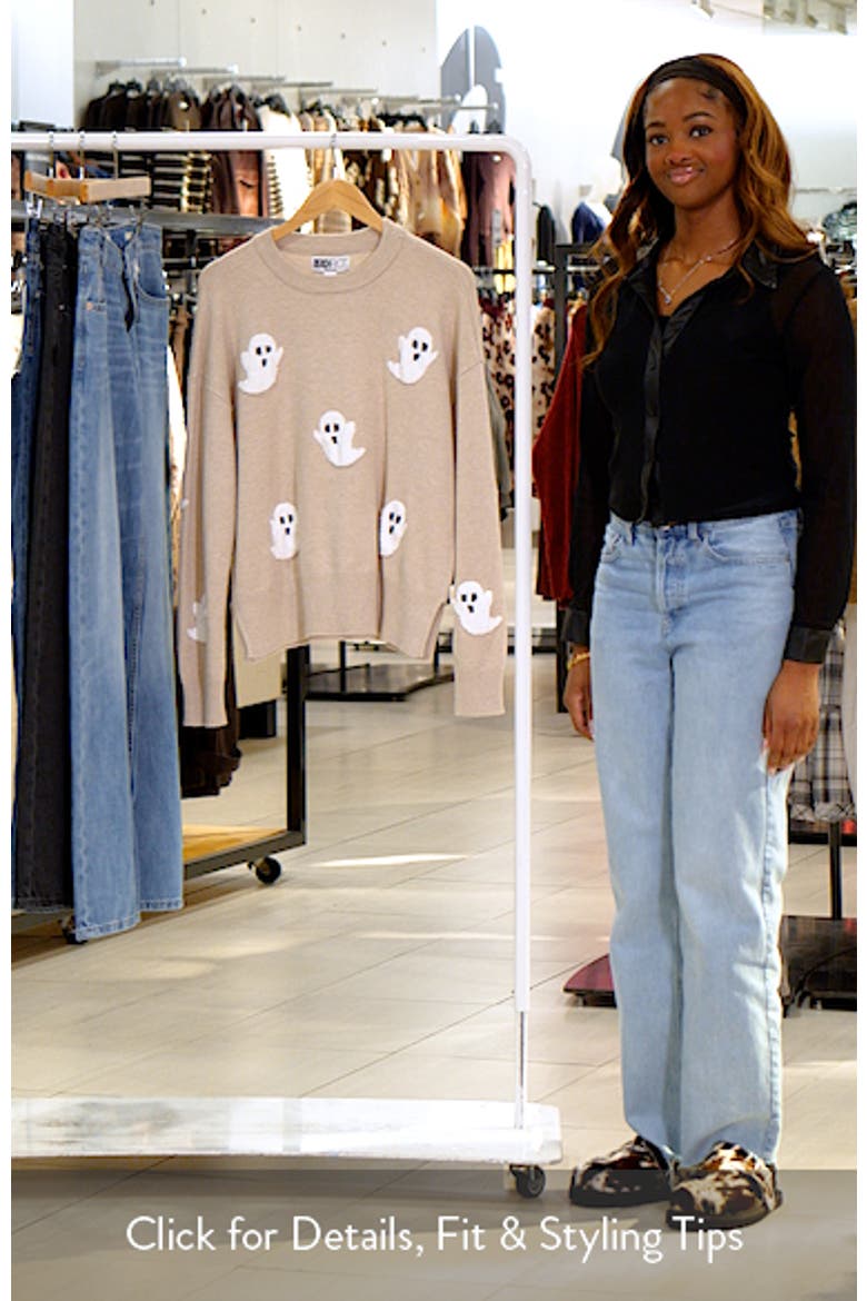 Callie Ghost Crewneck Sweater video