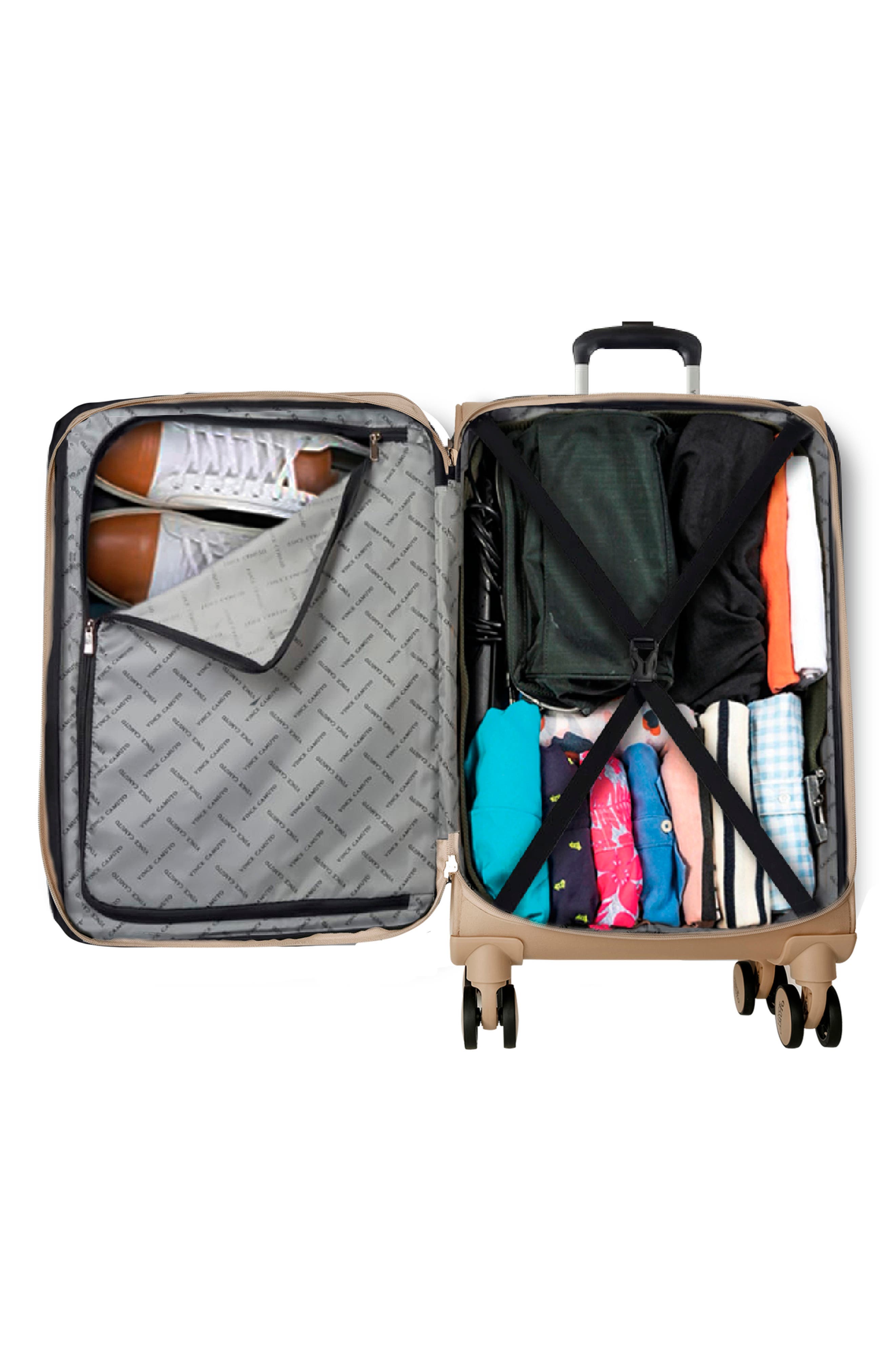 Vince Camuto Capri 2-Piece Softside Luggage Set, Alternate, color, 