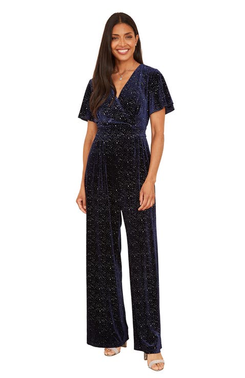 Sparkle Velvet Jumpsuit