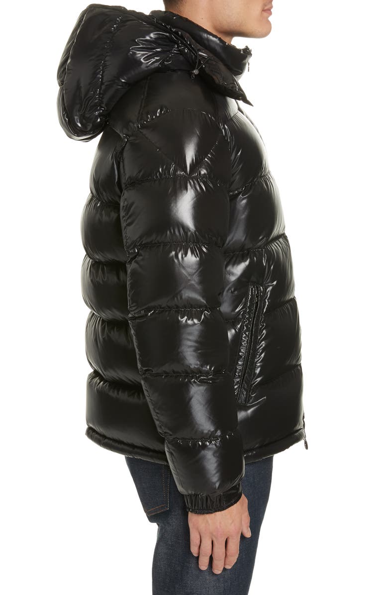 Moncler Maya Laque Quilted Down Jacket, Alternate, color,