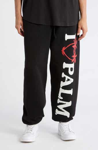 Palm Angels Logo Graphics Sweatpants