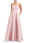 Bustier Tie Back Gown