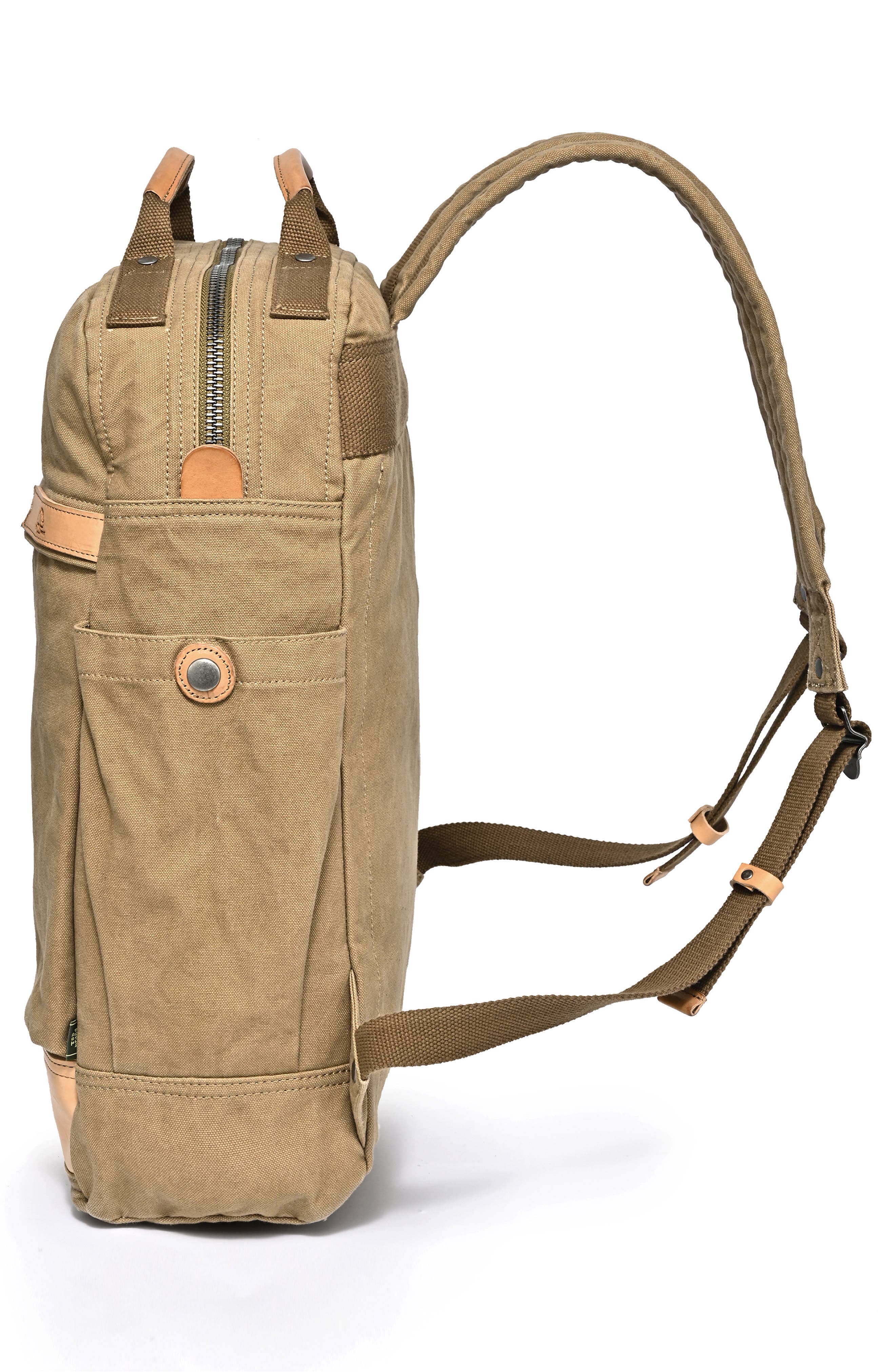 Tila Canvas Backpack, Alternate, color, KHAKI
