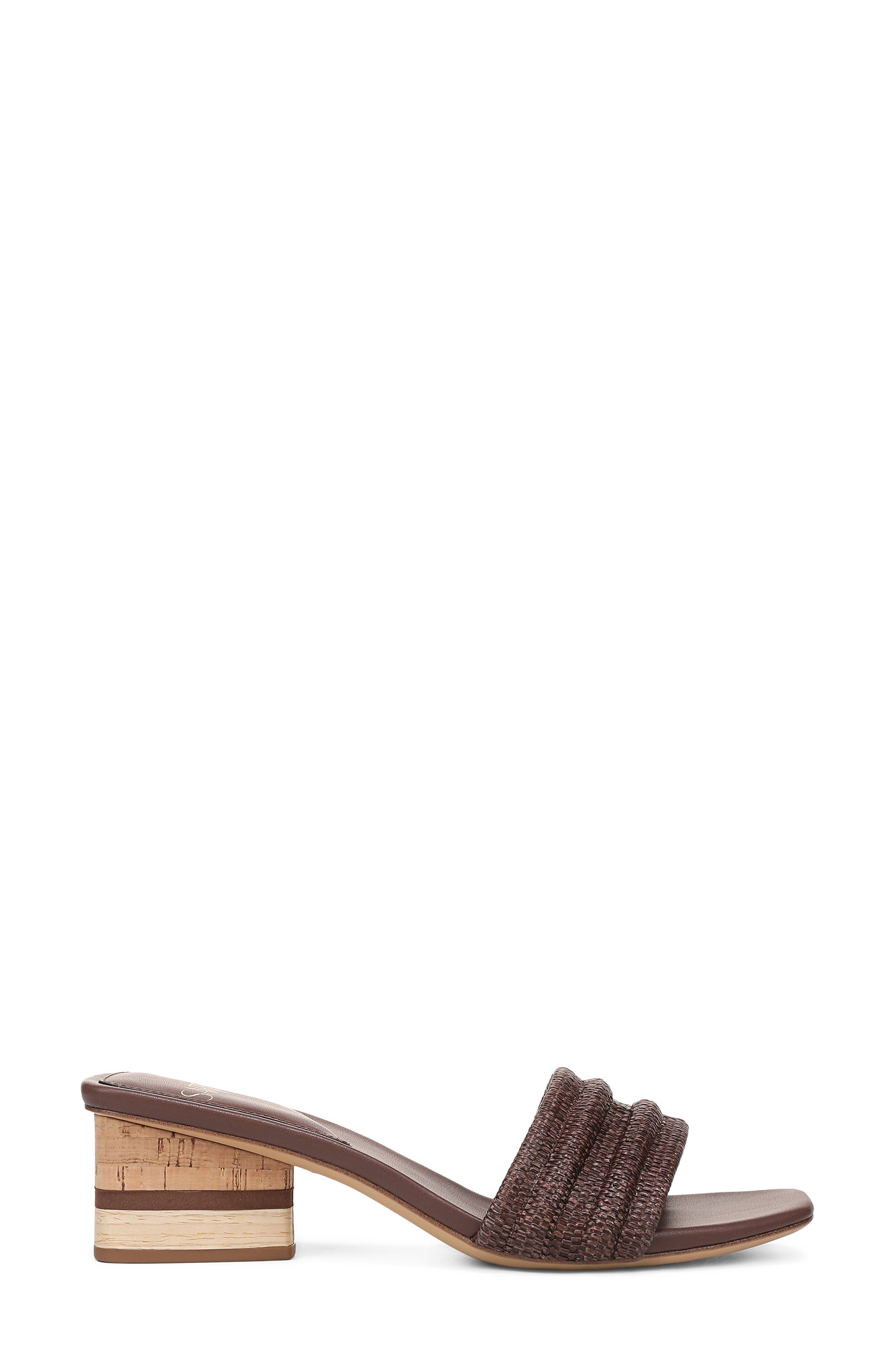 Waverly Slide Sandal, Alternate, color, COFFEE BEAN