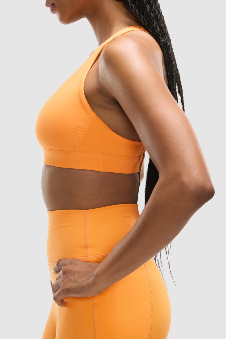 Cadent Everyday Racerback Bra, Alternate, color, Orange Pop