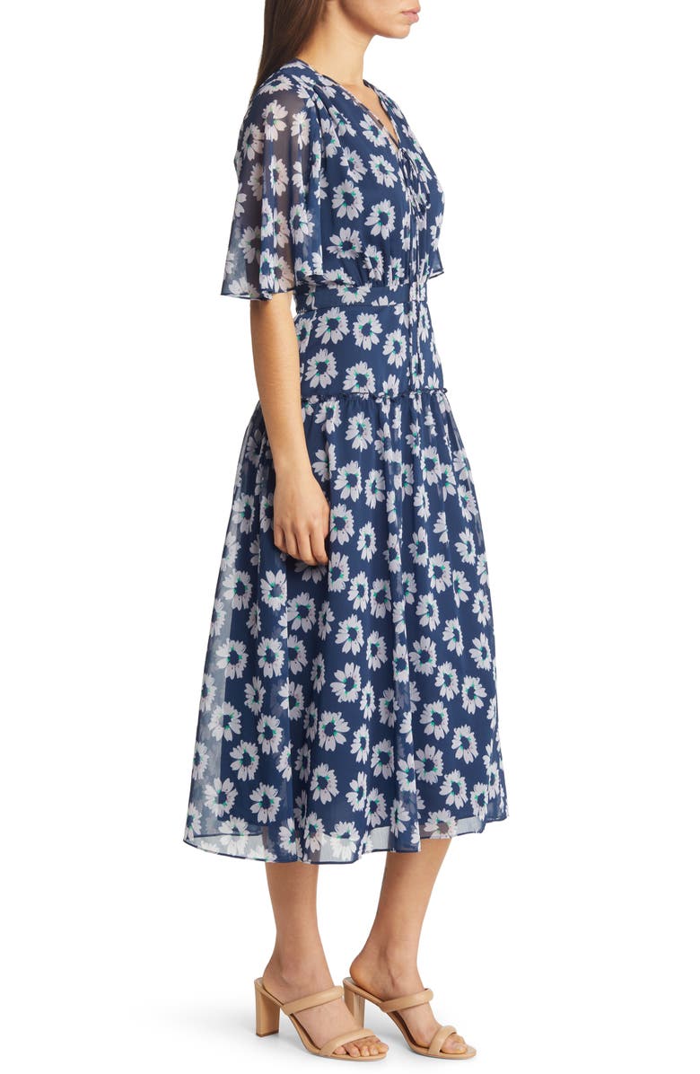 Ted Baker London Marllee Tiered Midi Dress, Alternate, color, 