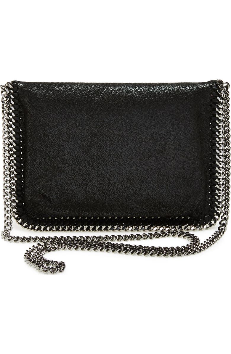 Stella McCartney 'Mini Falabella - Shaggy Deer' Faux Leather Crossbody Bag, Alternate, color,