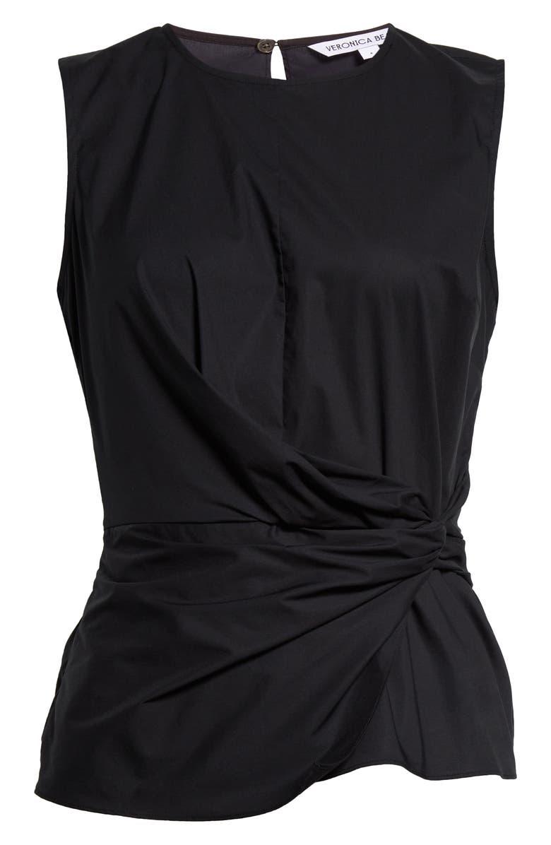 Veronica Beard Busa Twist Front Top, Alternate, color, 