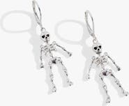 Alex and Ani Skeleton Drop Earring