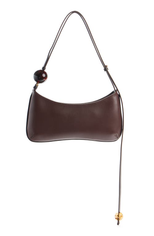 Jacquemus Le Bisou Perle Leather Shoulder Bag