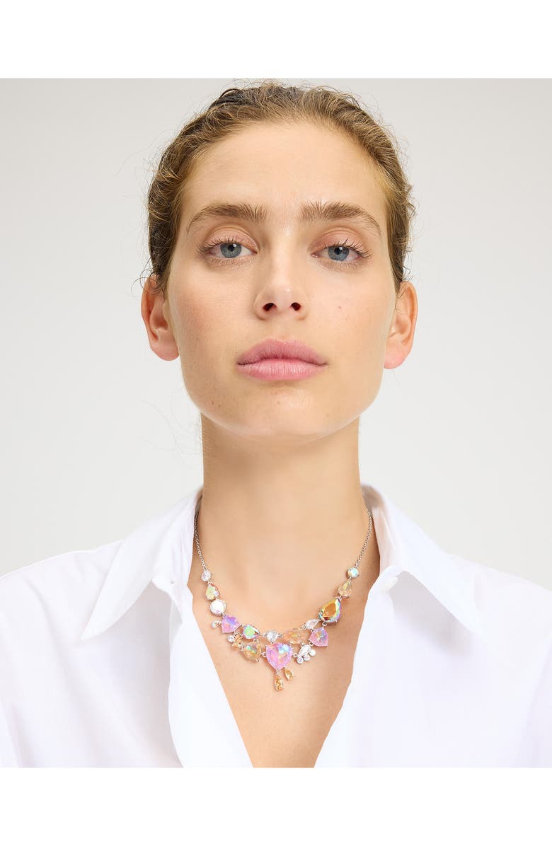 Kate Spade New York shine me up frontal necklace, Alternate, color,