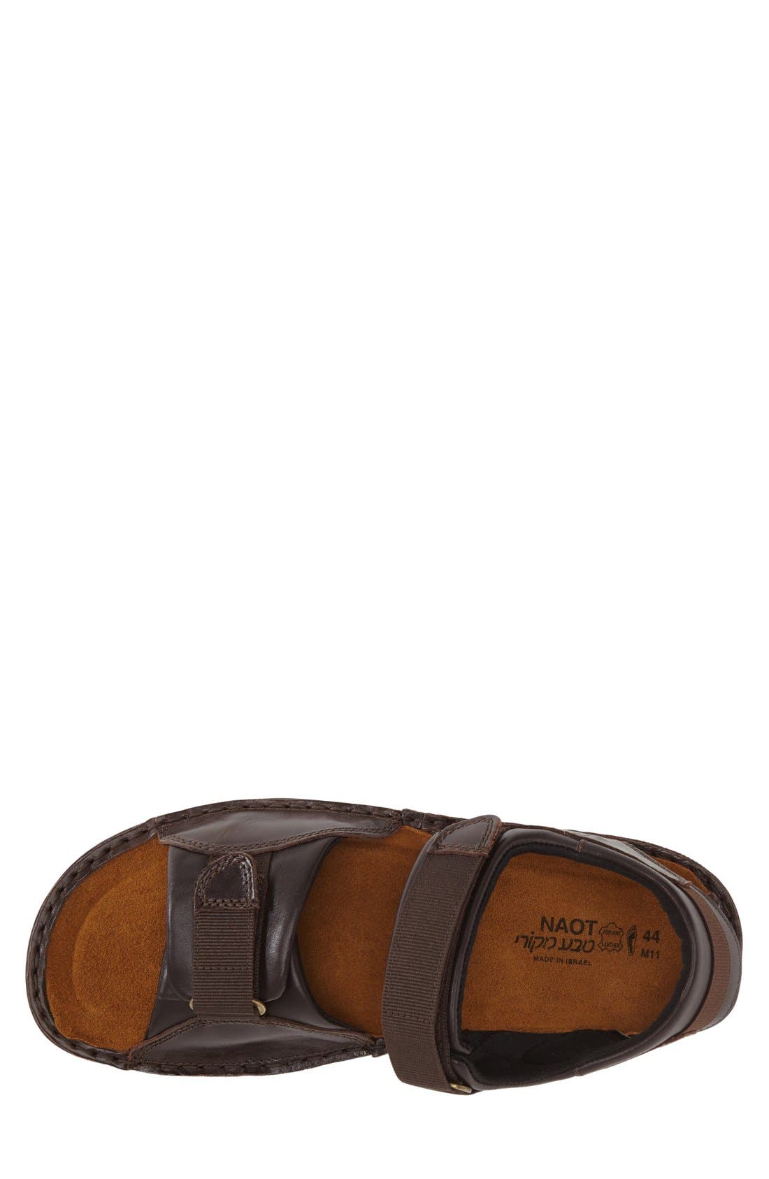 Andes Sandal, Alternate, color, WALNUT LEATHER