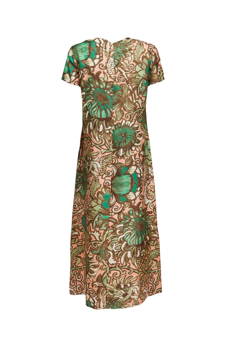 La DoubleJ Swing Dress Anemone Pink Olive, Alternate, color,