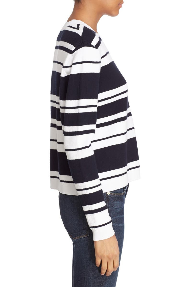 FRAME 'Le Crew' Stripe Sweater, Alternate, color,