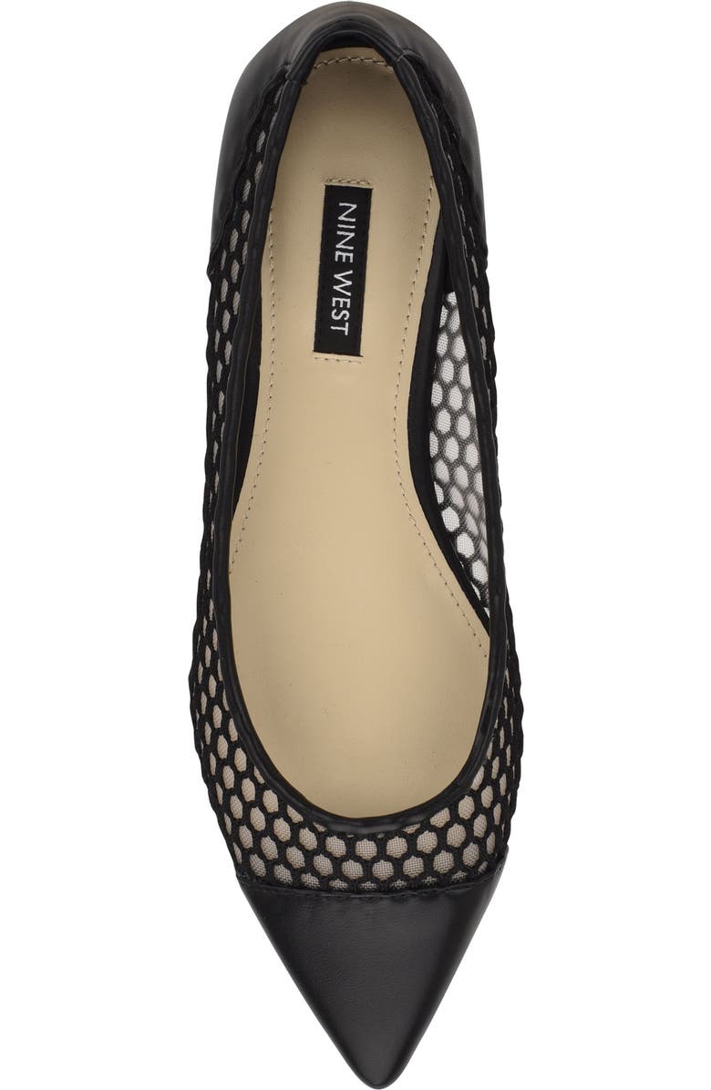 Nine West Brex Pointed Toe Flat, Alternate, color,