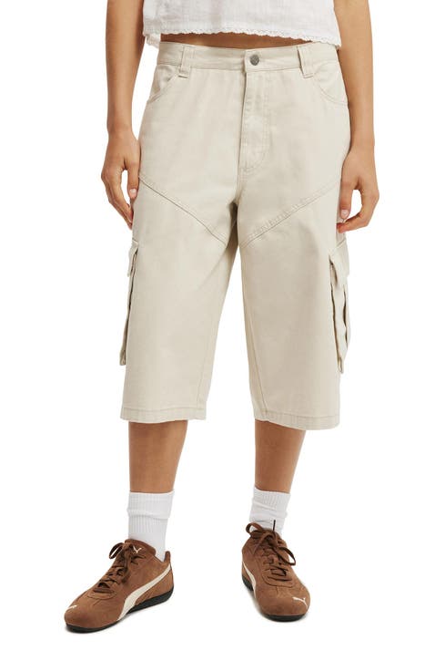 Women's Long Cargo Jort