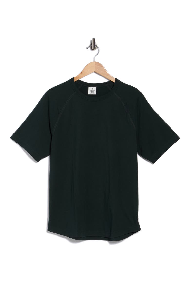 Lightweight Jersey Raglan T-Shirt, Alternate, color, PETROL