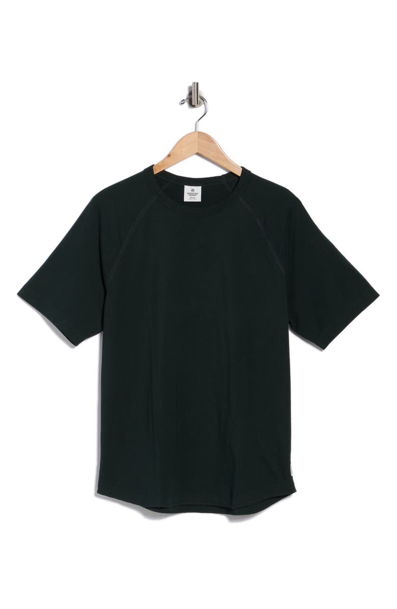 Reigning Champ Lightweight Jersey Raglan T-Shirt, Alternate, color, Petrol