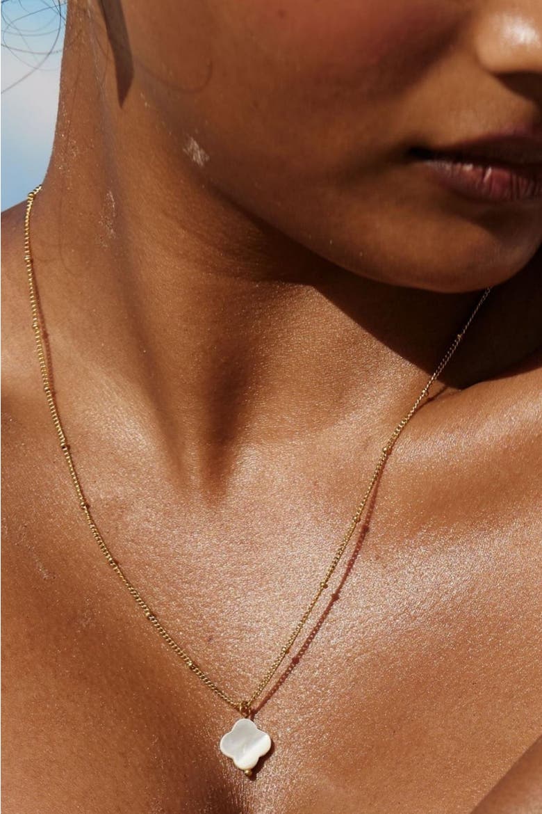 Positano Necklace, Alternate, color, Gold