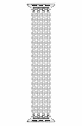 The Posh Tech Ariel Imitation Pearl Apple Watch® Bracelet Watchband