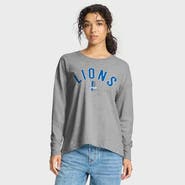 FANATICS Women's Fanatics Heather Gray Detroit Lions Hometown Legacy Long Sleeve T-Shirt