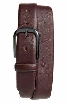 Nordstrom Waylen Saffiano Leather Belt