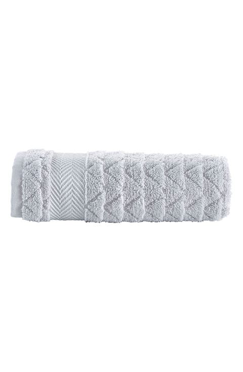 Herringbone Cotton 4-Pack Washcloths