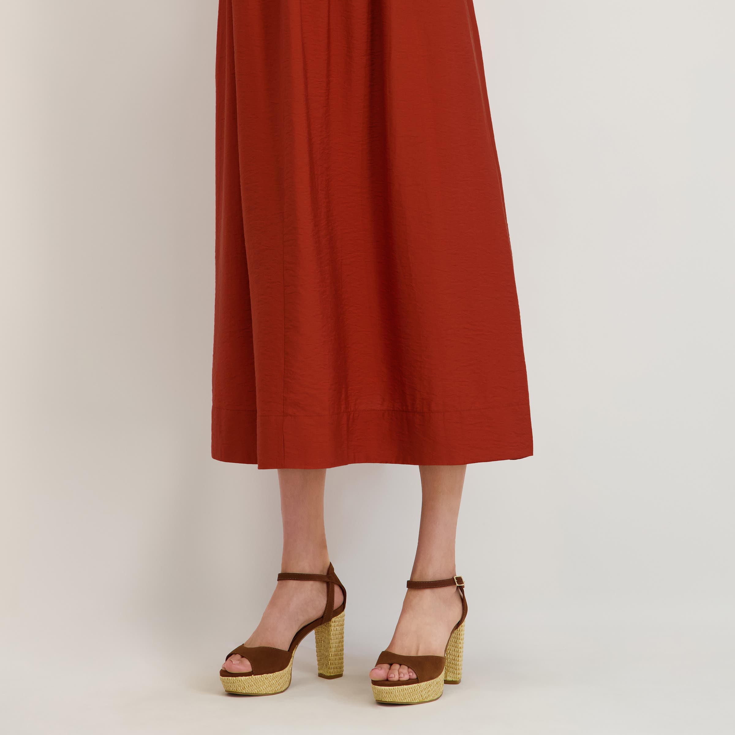 Valeria Platform High Heeled Sandal, Alternate, color, ALMOND