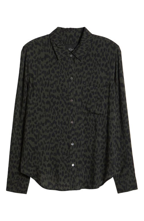 Rails Josephine Jaguar Print Button-up Shirt In Animal Print