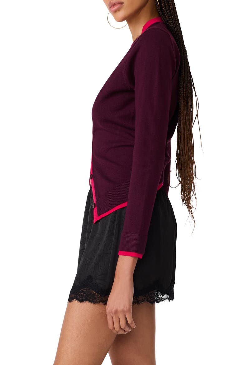 Arwen Cardigan, Alternate, color, DEEP FIG