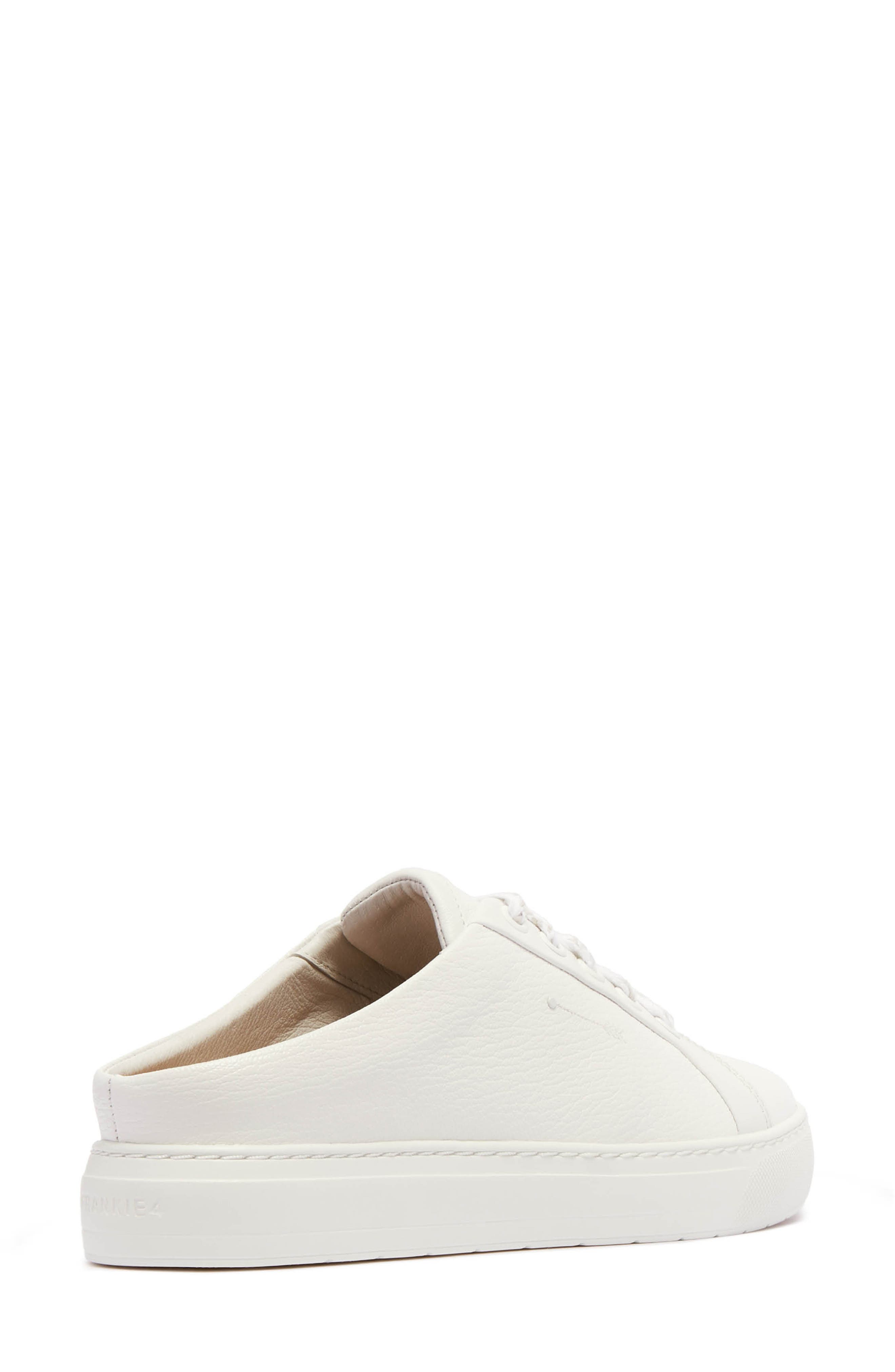 FRANKIE4 Lincoln II Sneaker Mule, Alternate, color, White Tumbled/ White